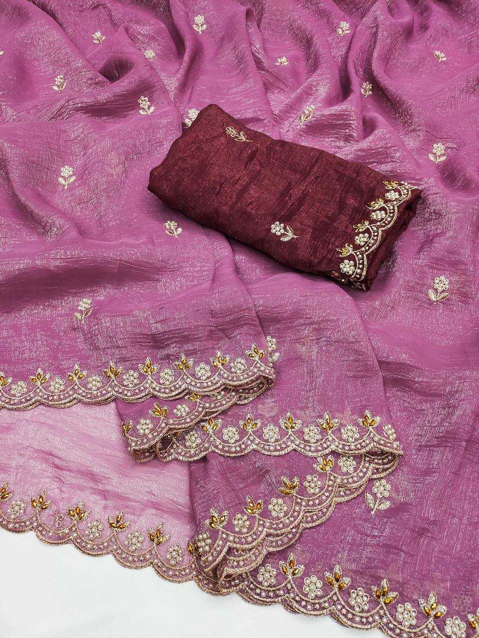 CUTWORK SAREE
