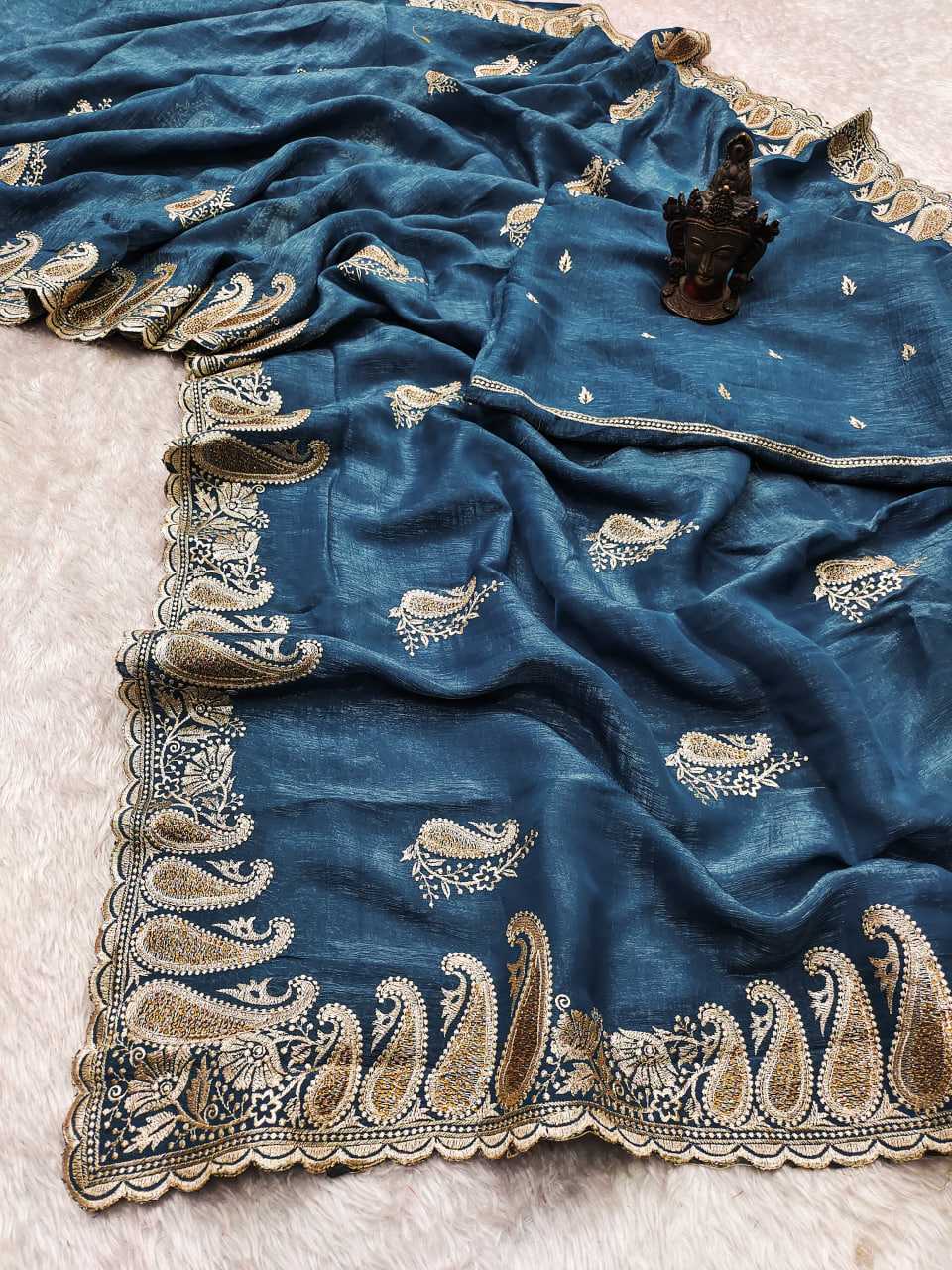 CUTWORK SAREE