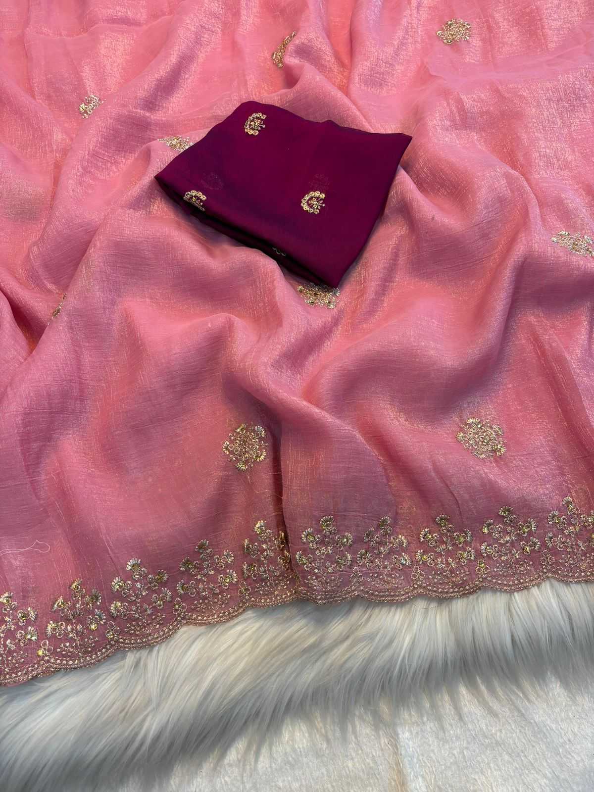 EMBROIDERED SAREES