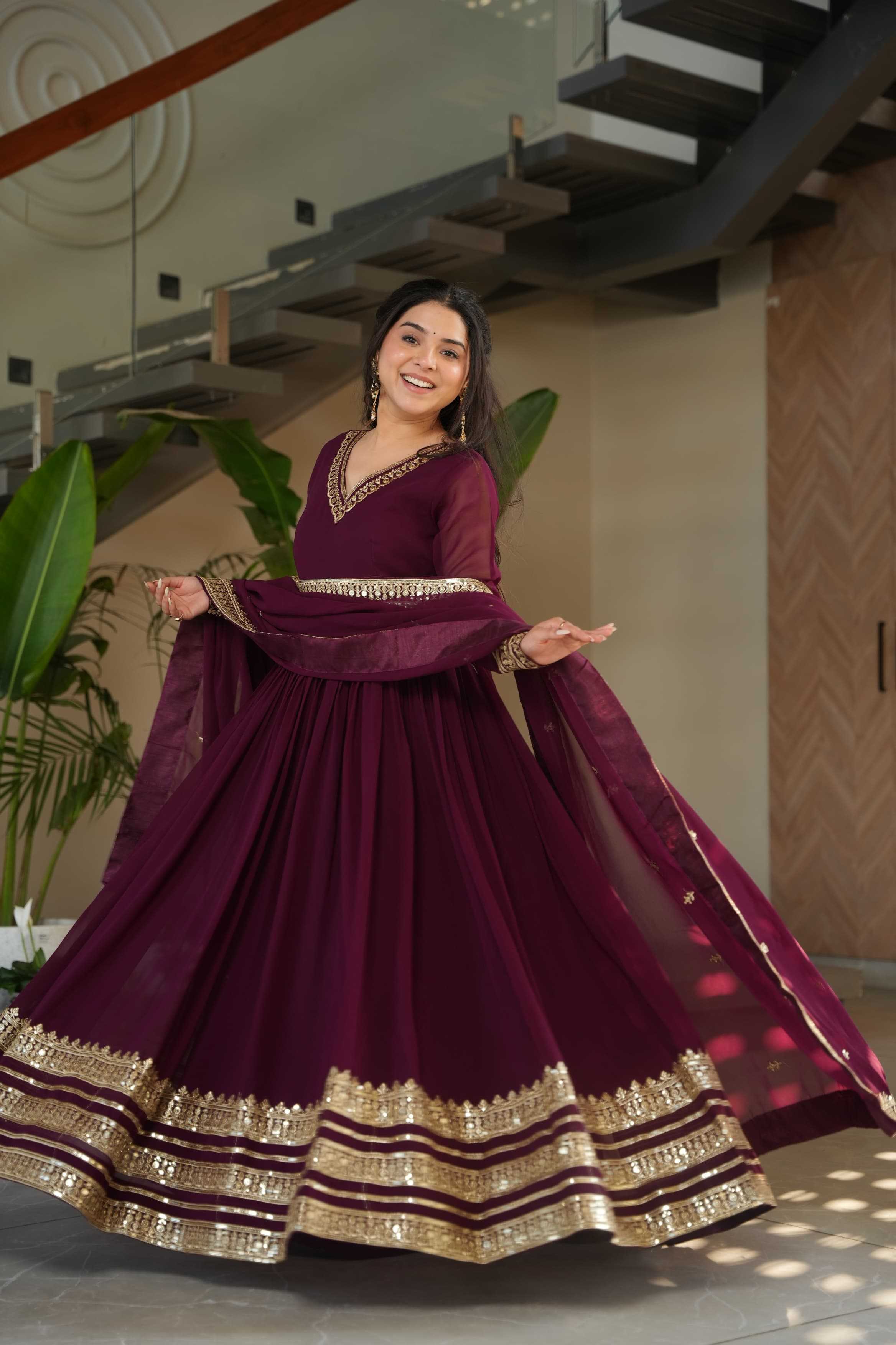 EMBROIDERY GOWNS