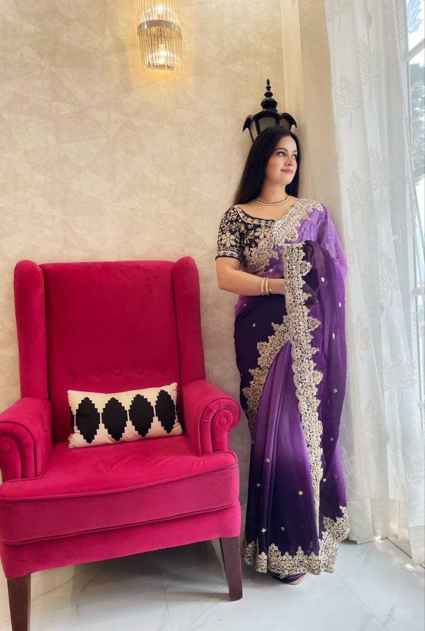 LACE BORDER SAREES