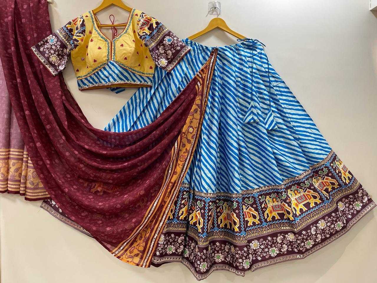 PRINTED LEHENGA