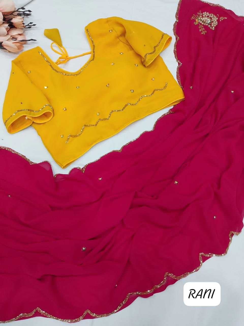 HAND WORK SAREES