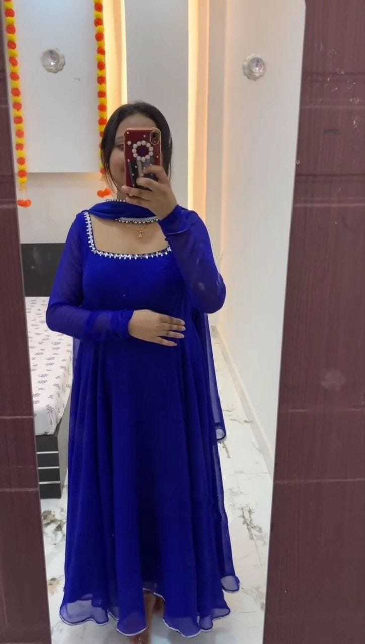 BLUE GOWN