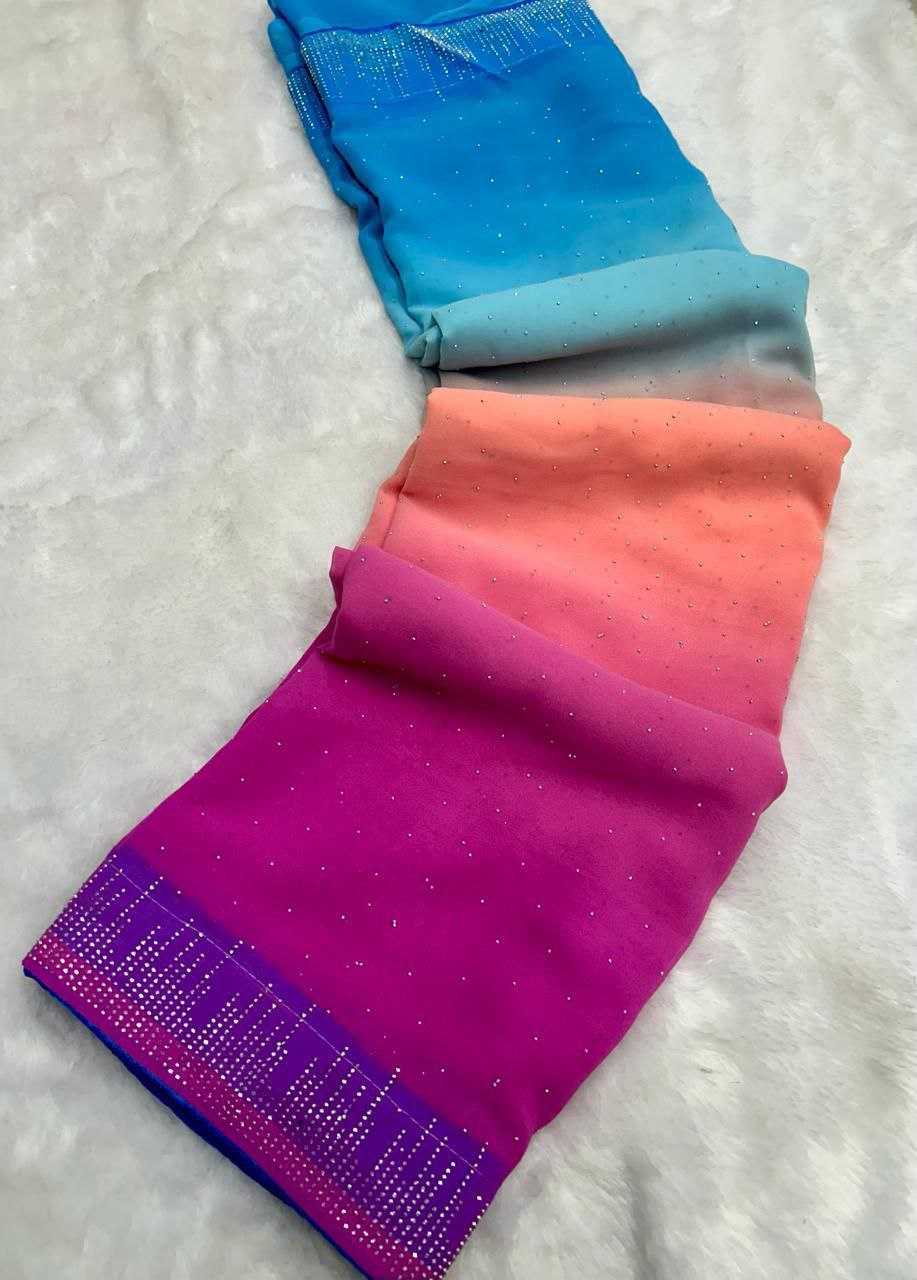 STONE WORK SAREE