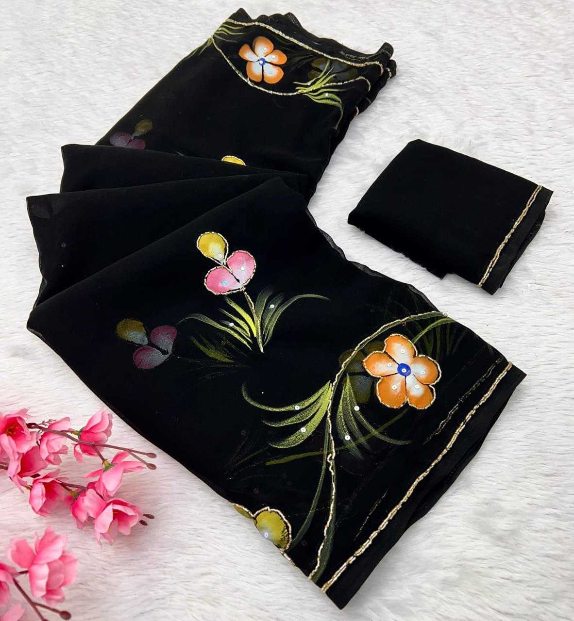 HAND WORK SAREES