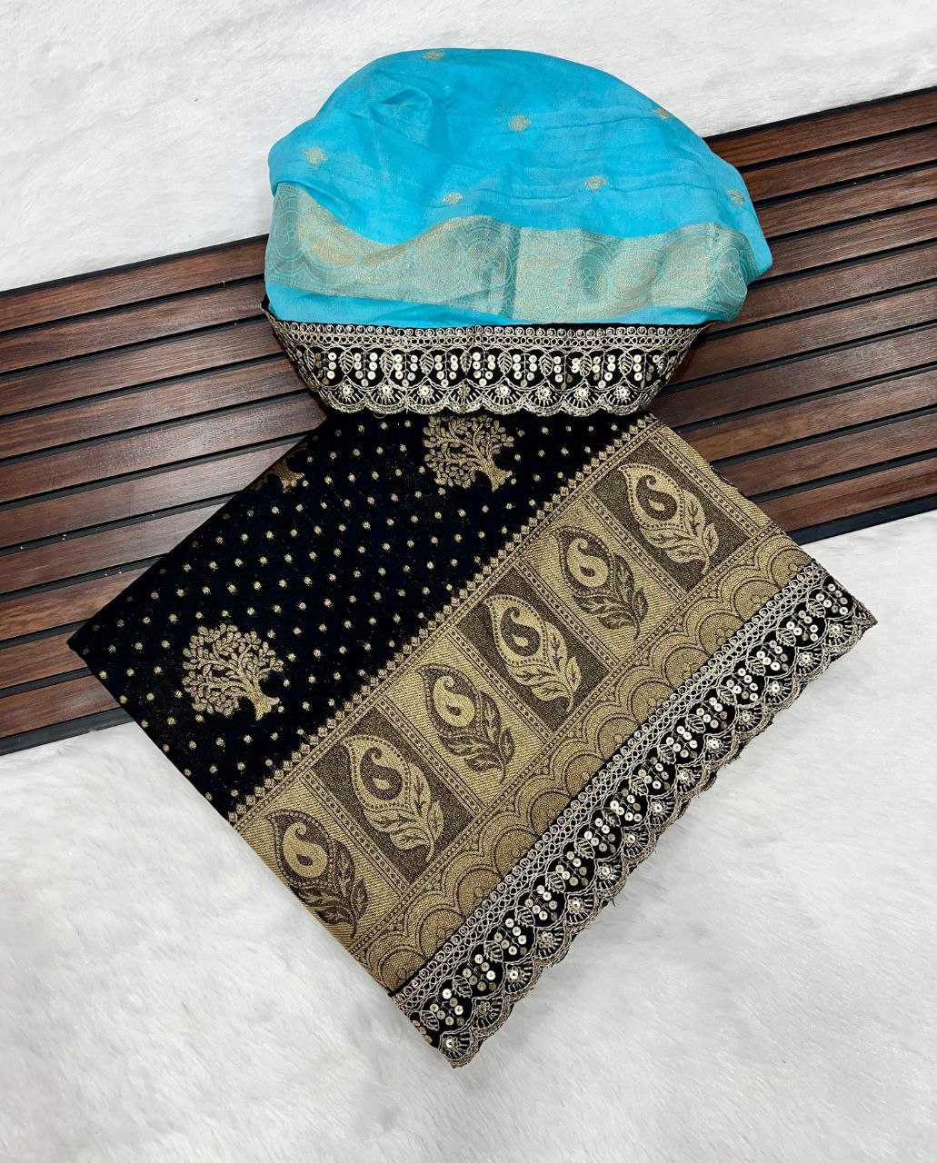 CUTWORK SAREE