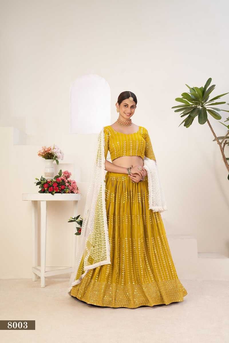 EMBROIDERED LEHENGA