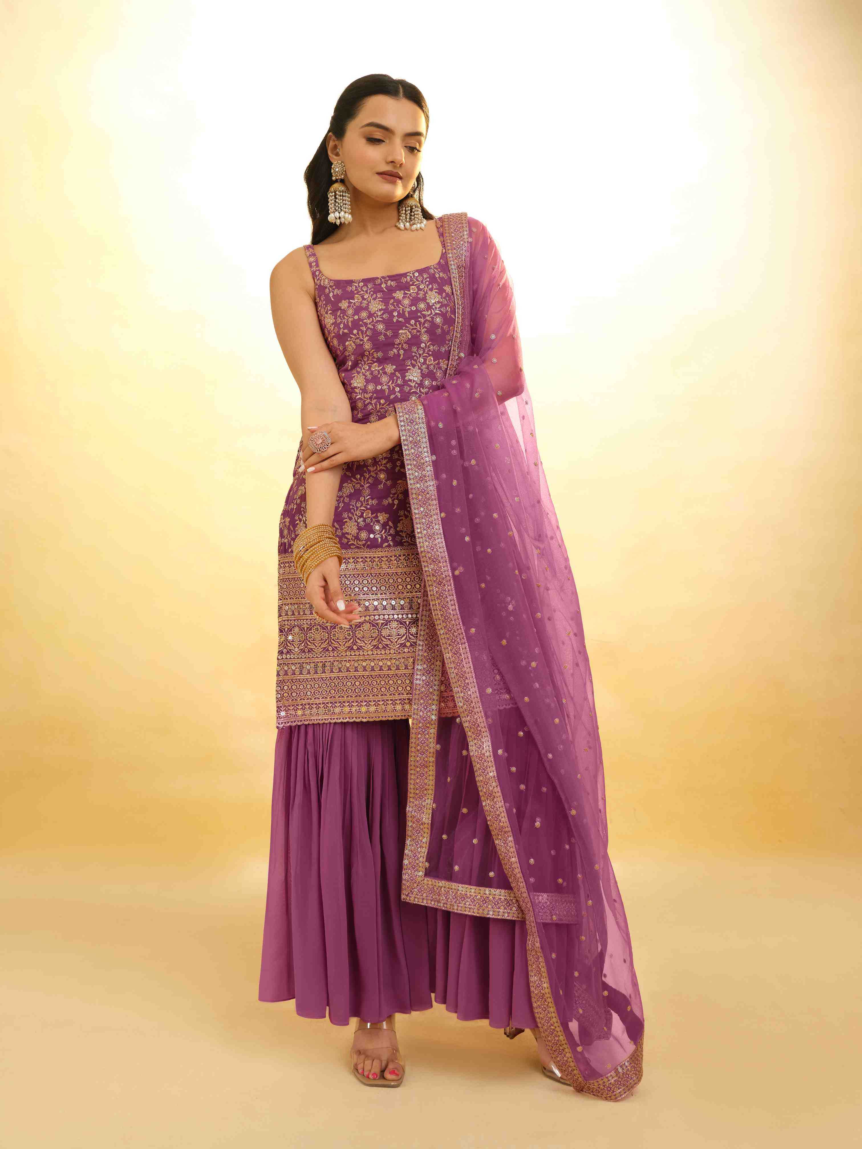 SHARARA SALWAR SUITS