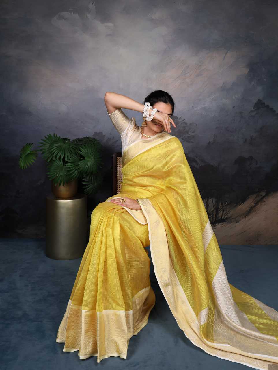 ZARI BORDER SAREES