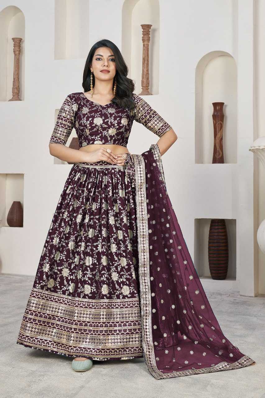  ZARI WORK LEHENGA