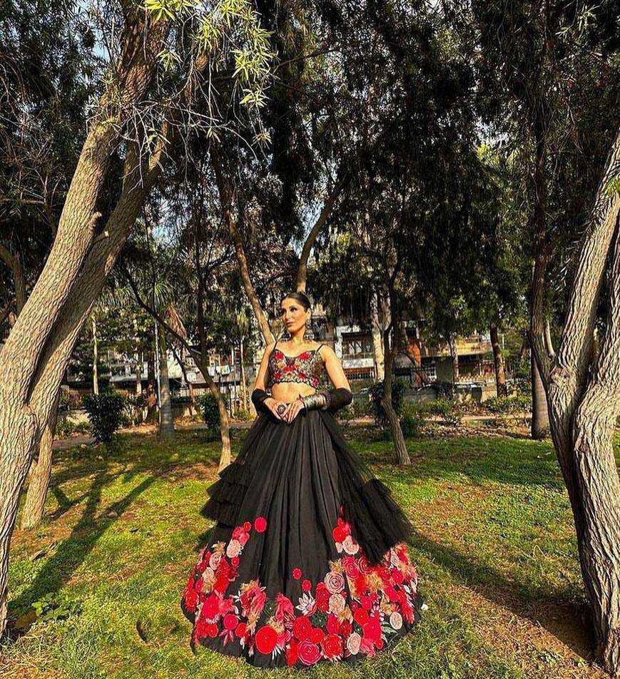 LEHENGA WITH CANCAN