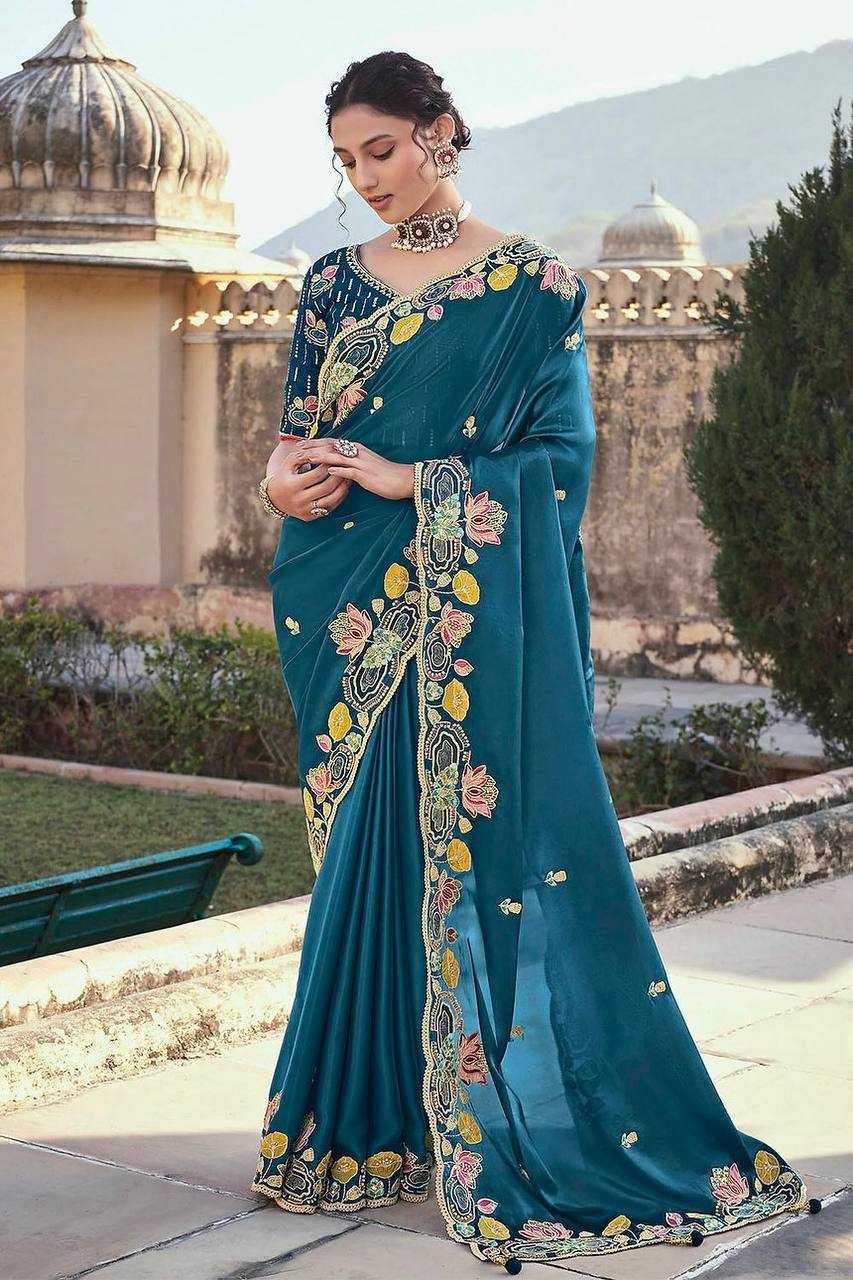 EMBROIDERED SAREES