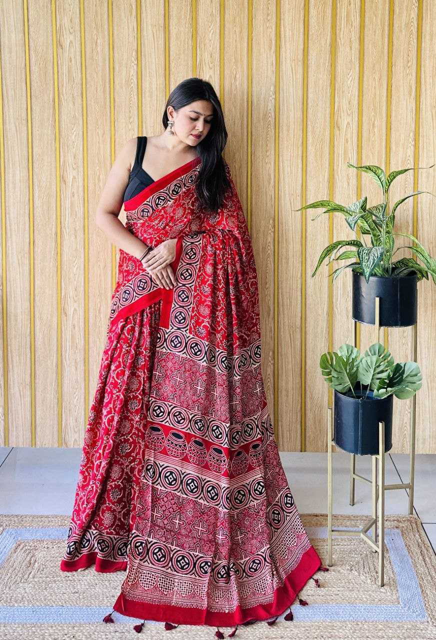 COTTON LINEN SAREES