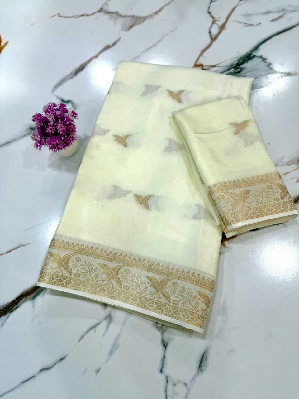 MUSLIN SILK SAREE