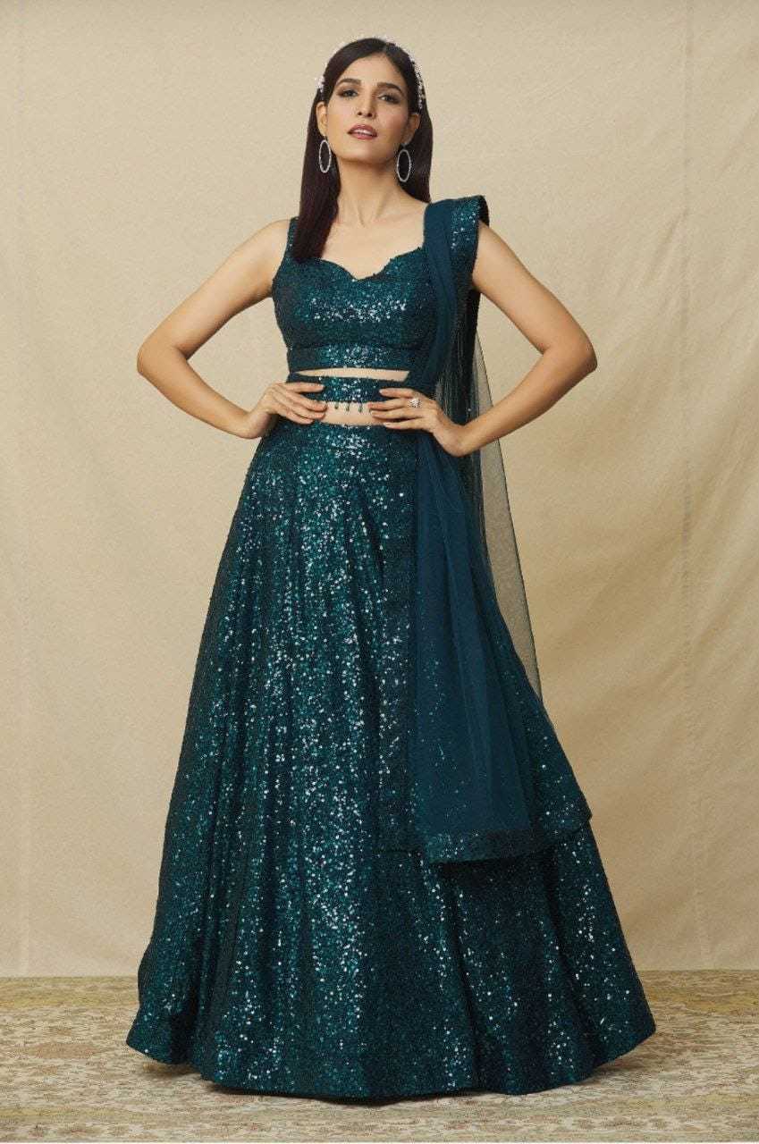 NET FANCY LEHENGA
