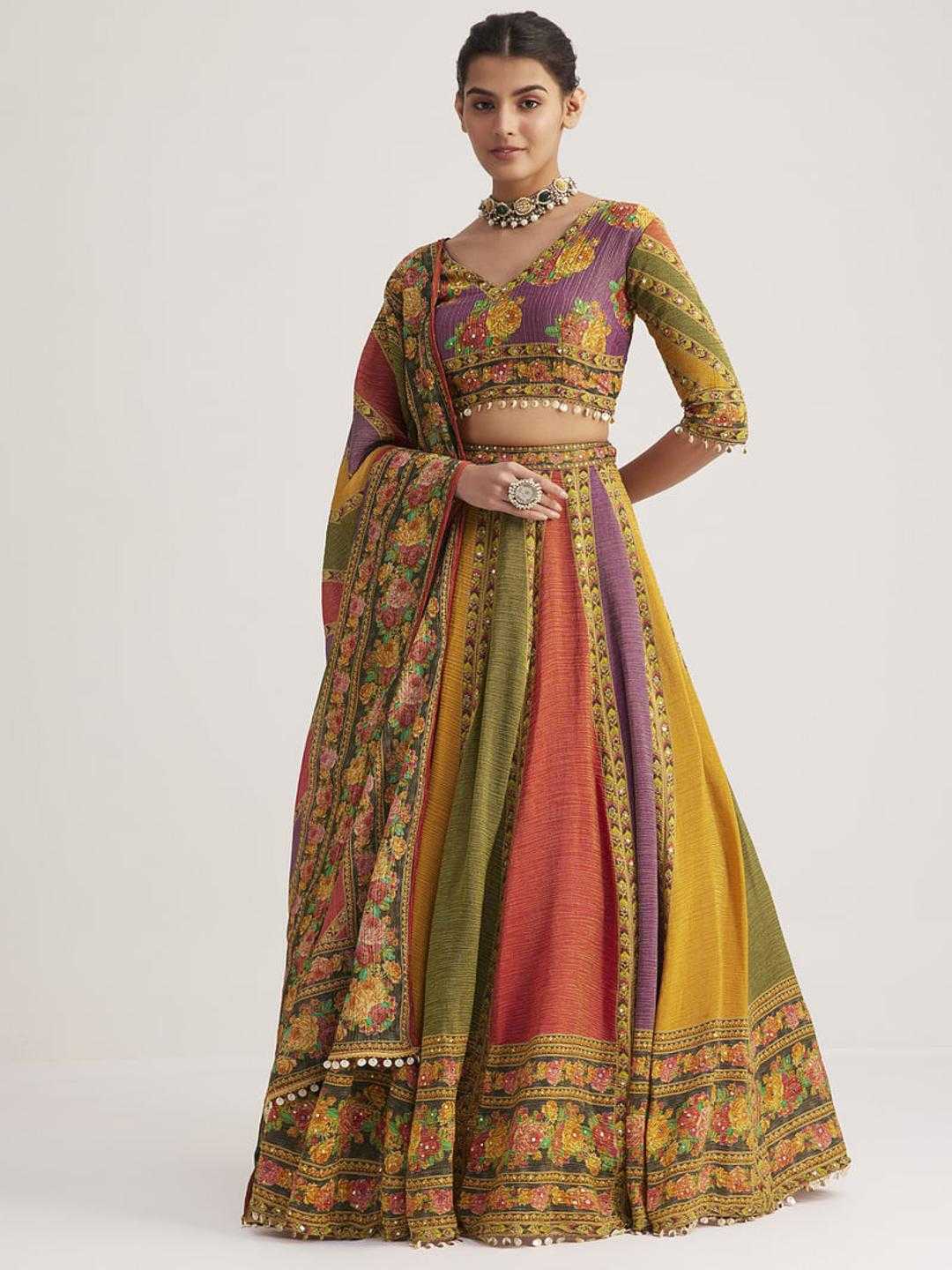 SILK LEHENGA