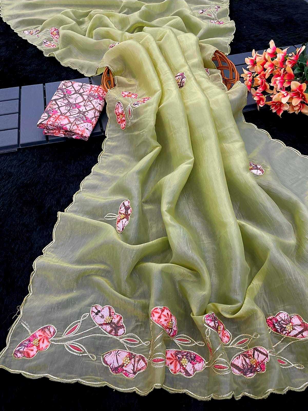 ORGANZA SAREES