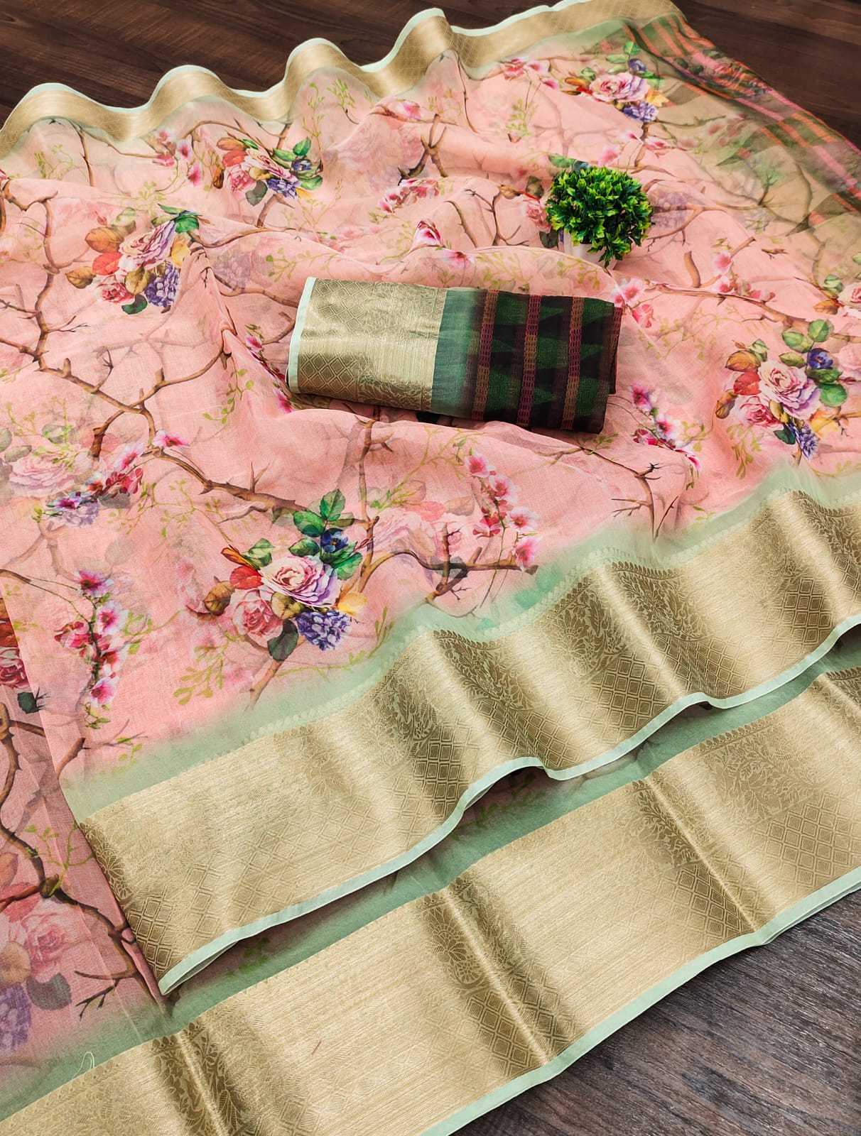 ORGANZA SAREES