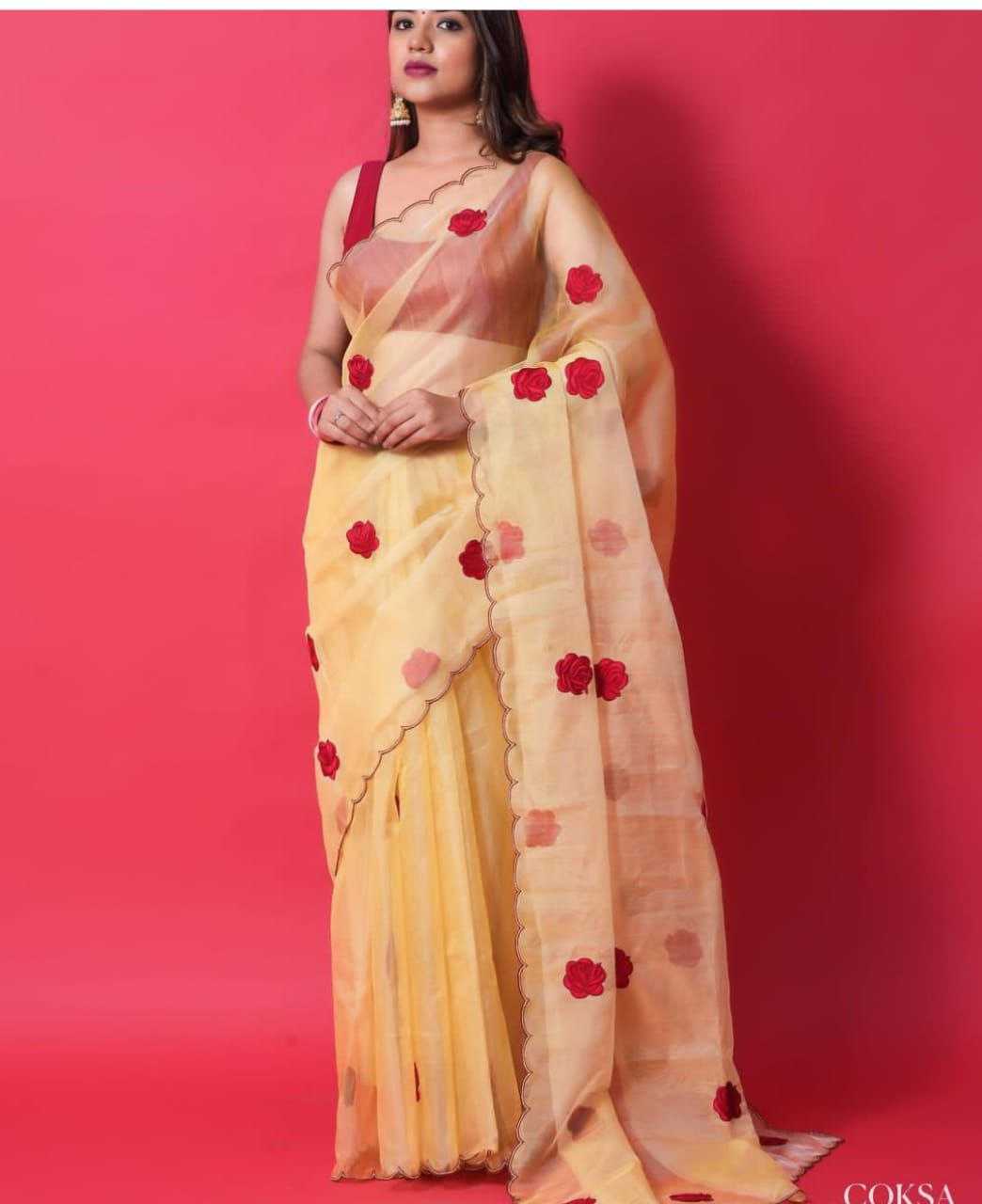 CUTWORK SAREE