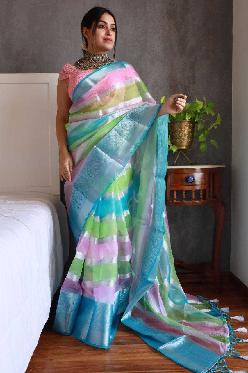 ORGANZA SAREES