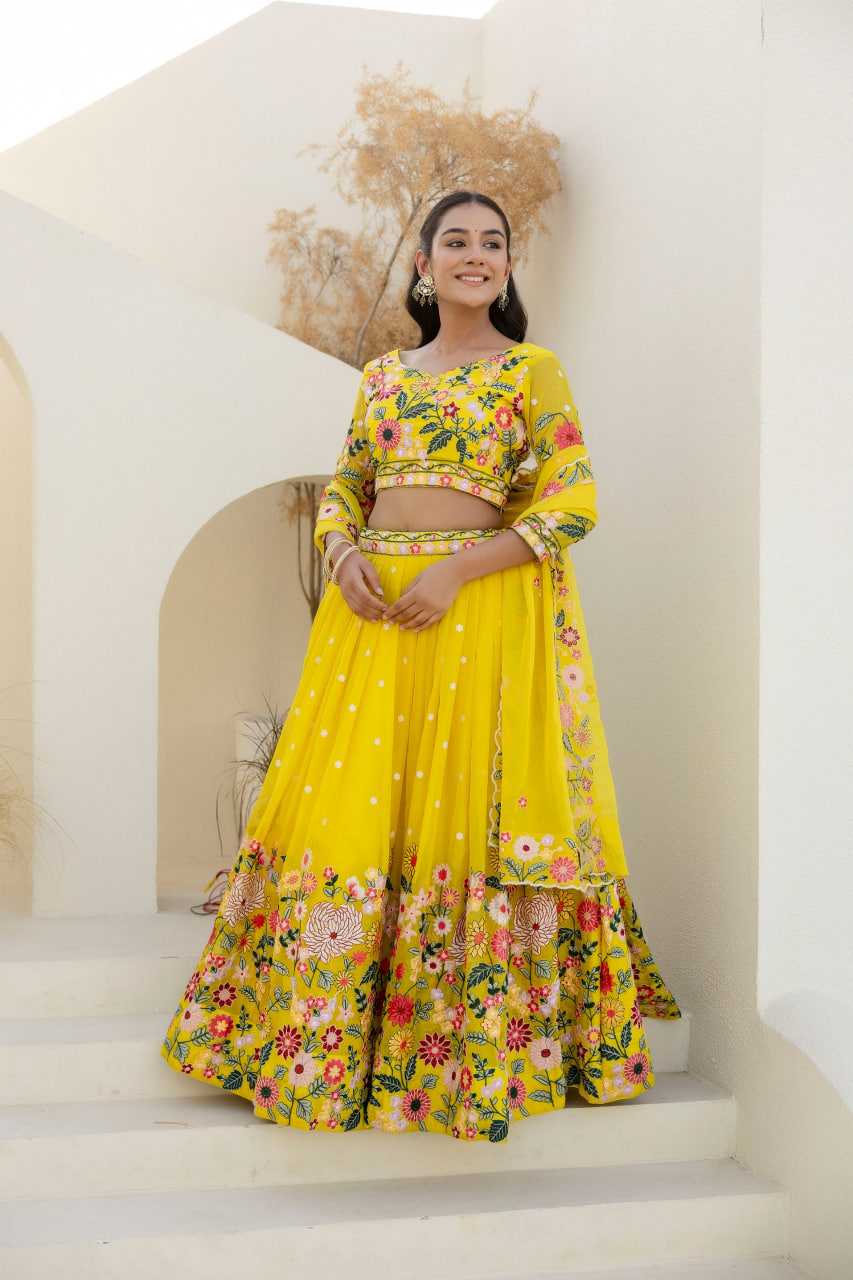 YELLOW LEHENGA