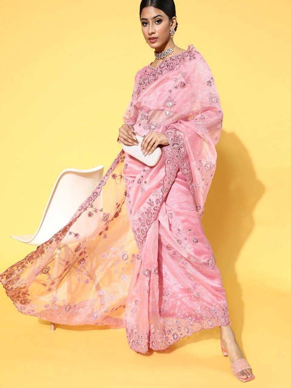 ORGANZA SAREES