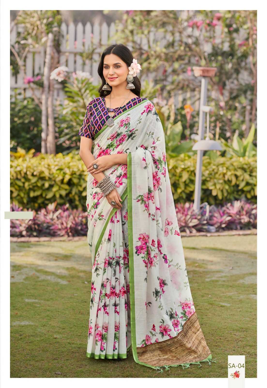 LINEN SAREES