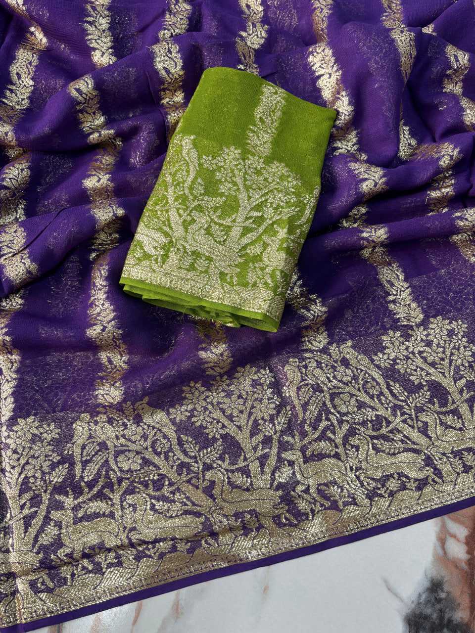 JACQUARD SAREE