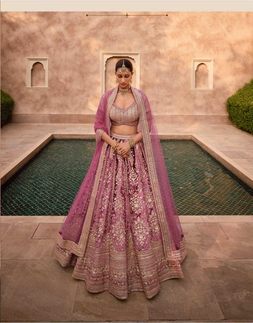 EMBROIDERED LEHENGA