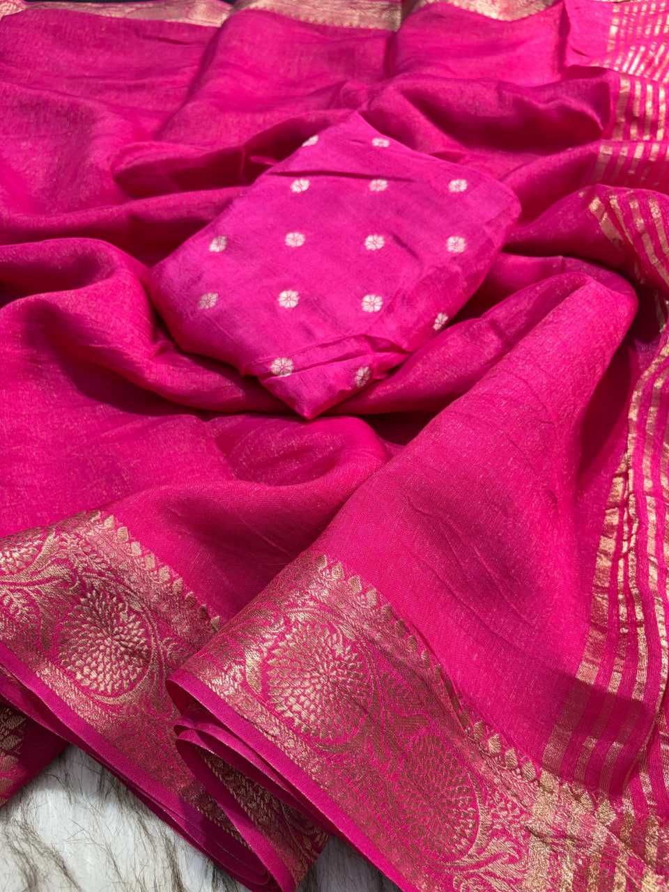  ZARI BORDER SILK SAREES