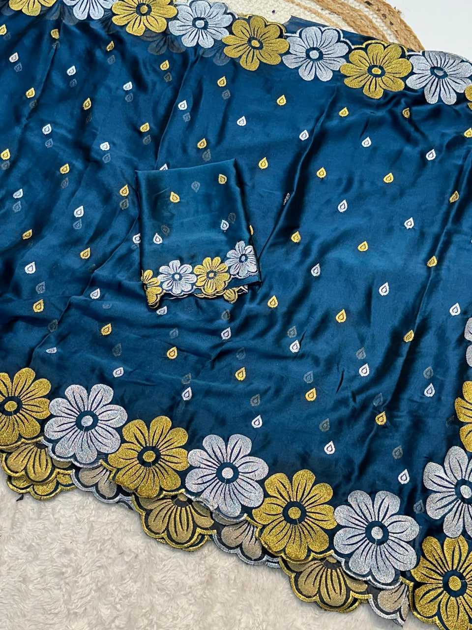 EMBROIDERED SAREES