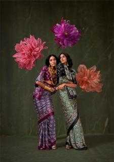 CRAPE SATIN SAREES