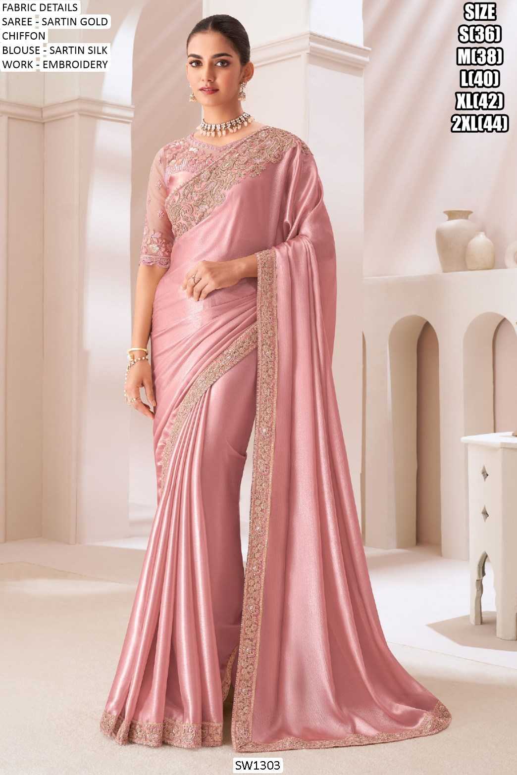 LACE BORDER SAREES