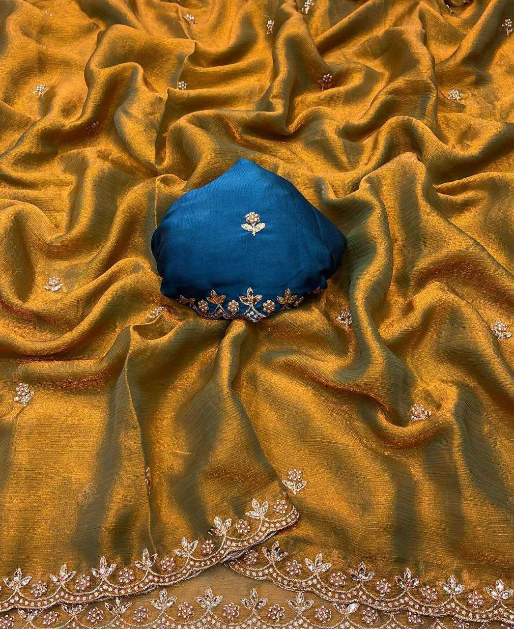 EMBROIDERED SAREES