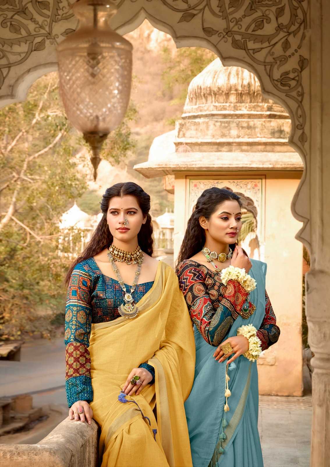  ZARI BORDER SILK SAREES