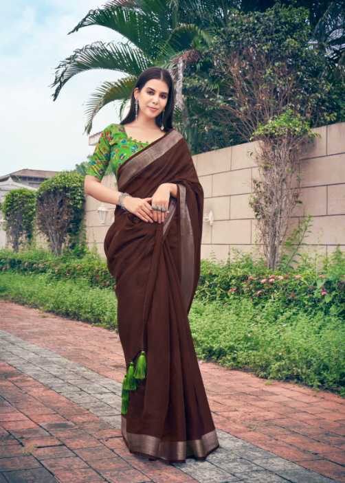 COTTON LINEN SAREES