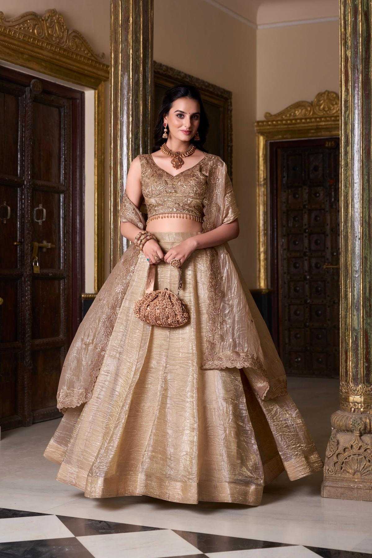 GOLDEN LEHENGA