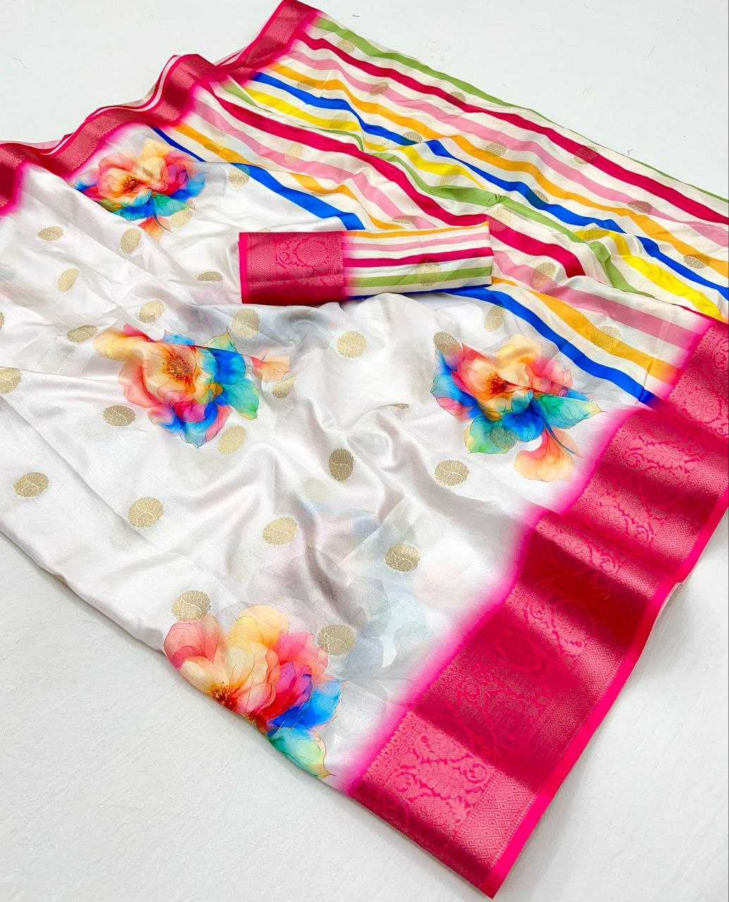 JACQUARD SAREE