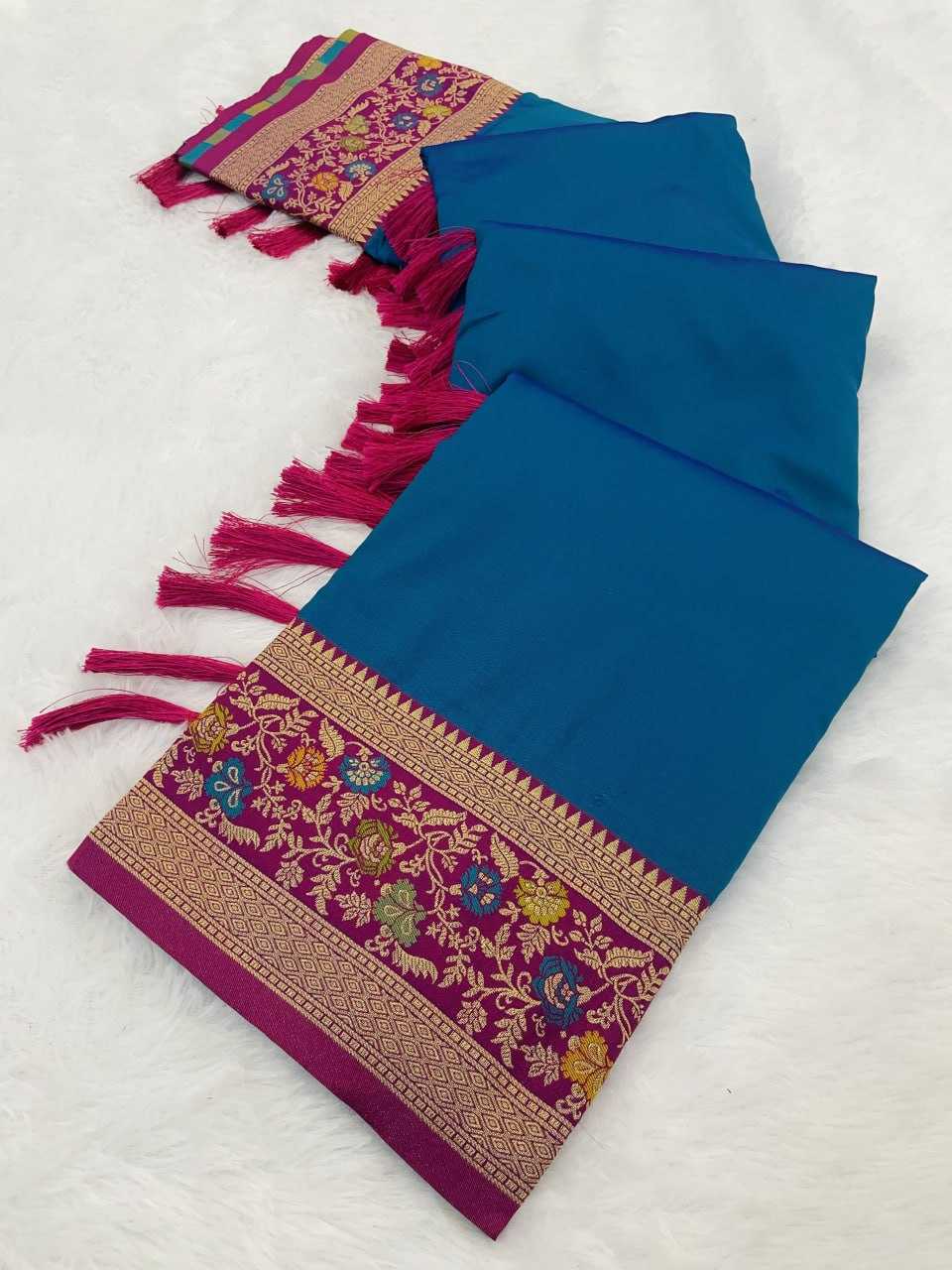 SILK SAREES WITH CONTRAST PALLU