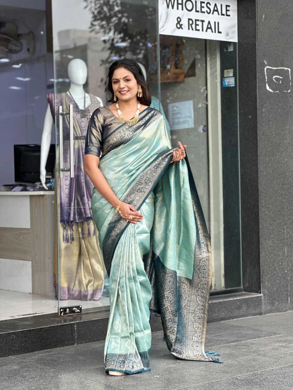 JACQUARD SAREE