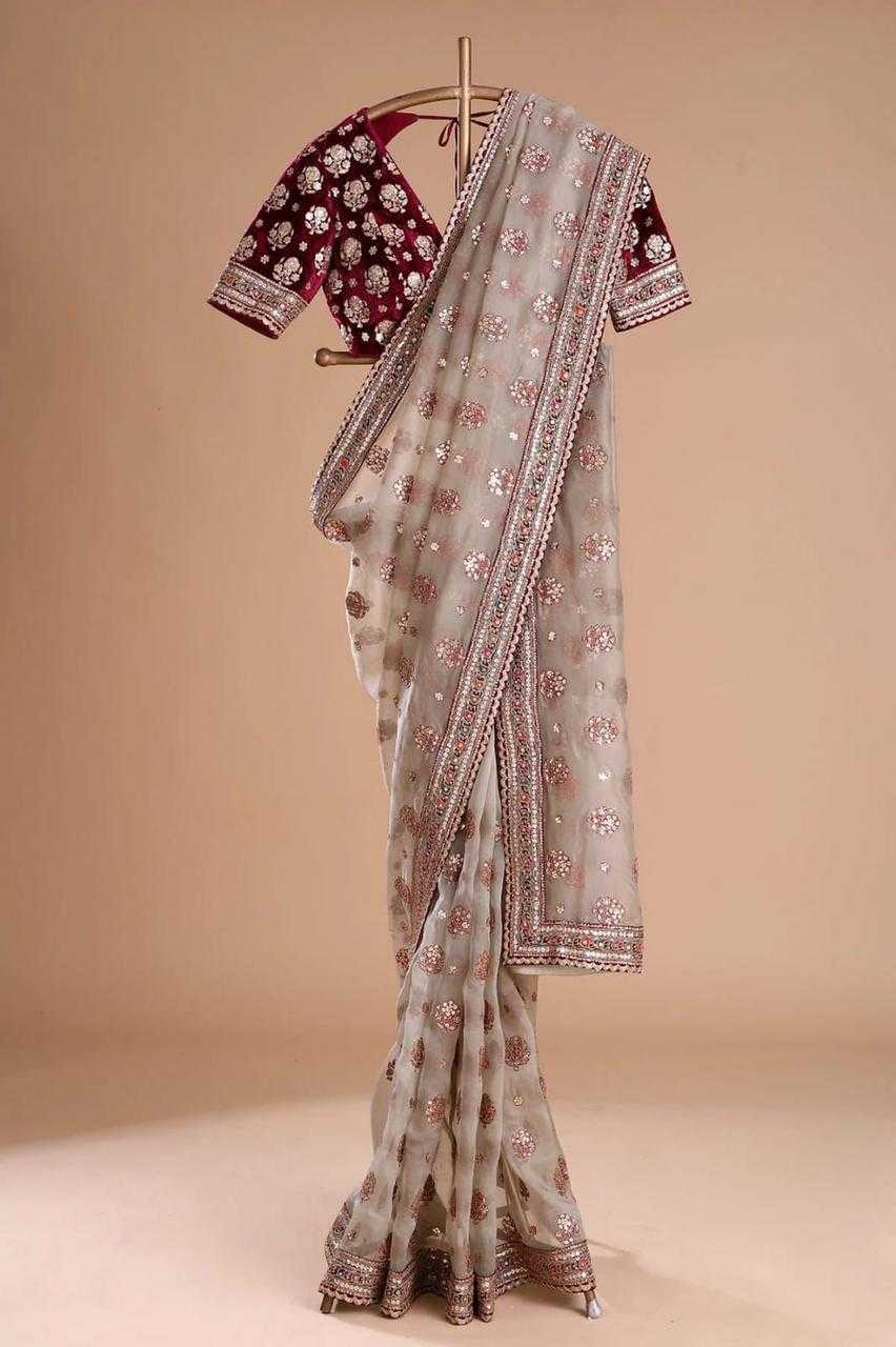 ORGANZA SAREES