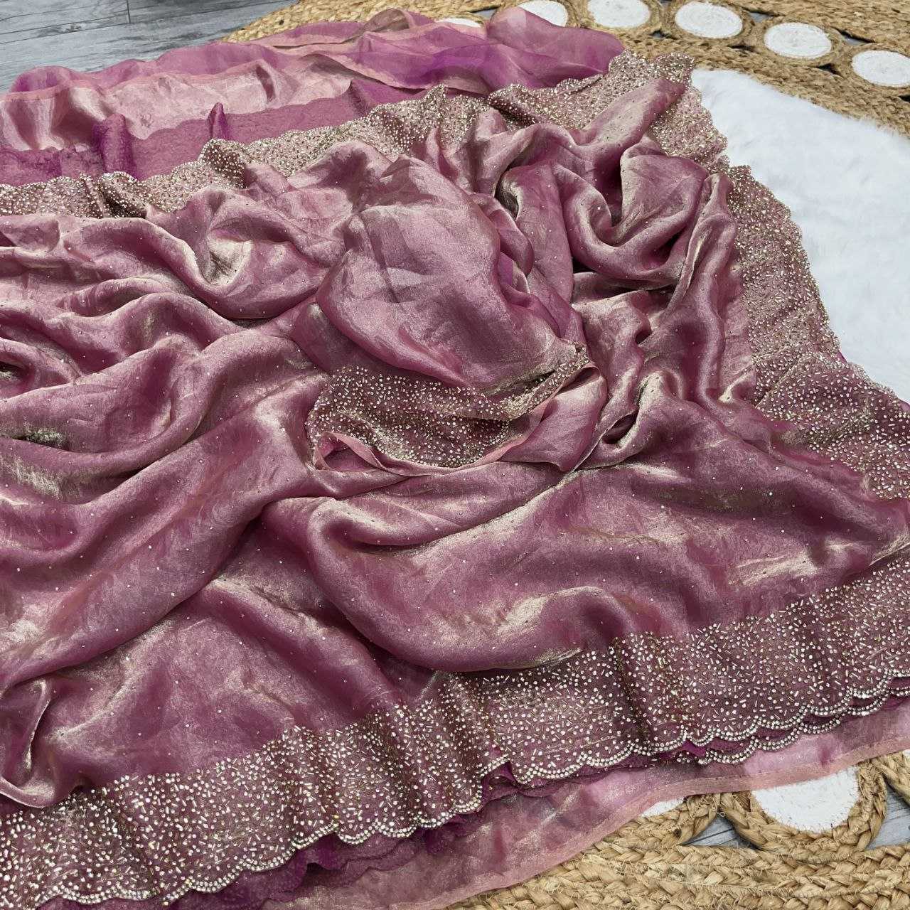 STONE WORK SAREE