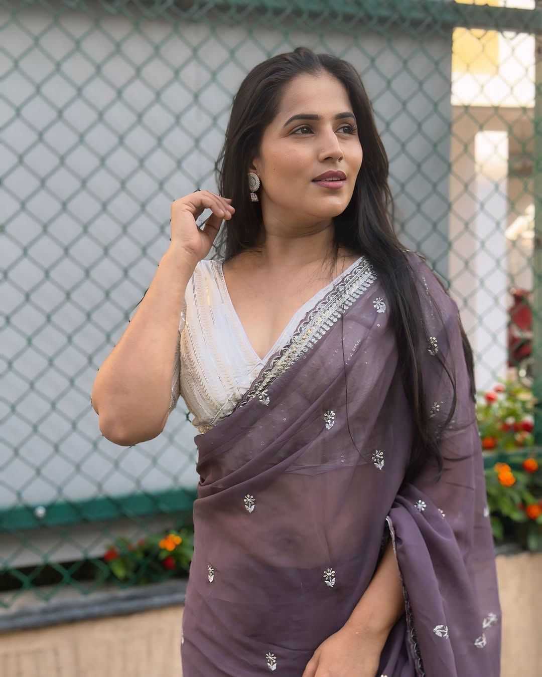 ORGANZA SAREES