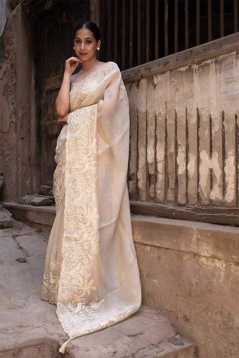 TISSUE SILK SAREE