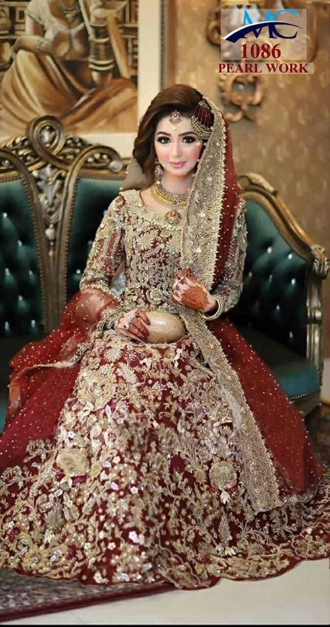 VELVET LEHENGA