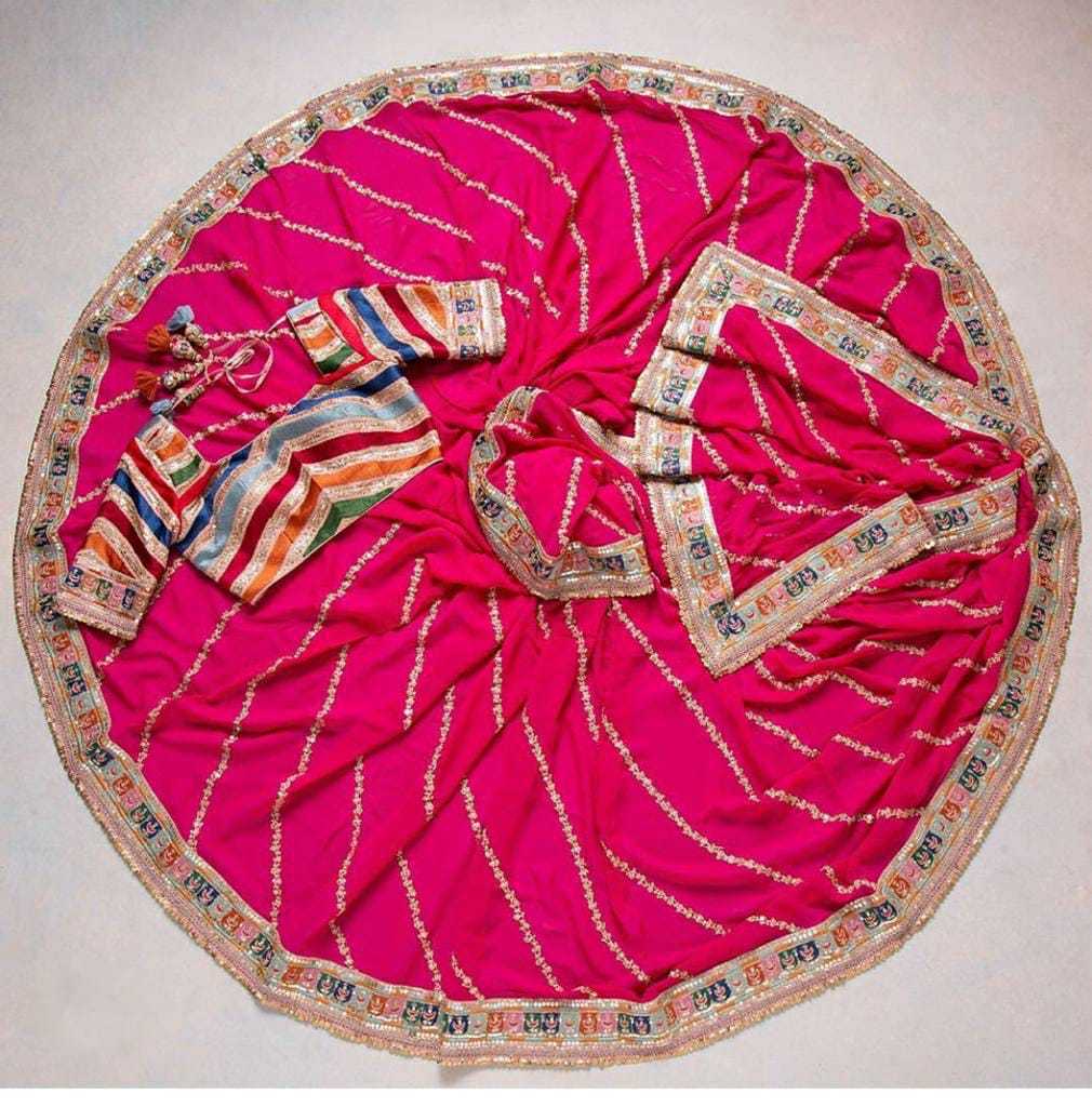 SEQUINS WORK SAREE