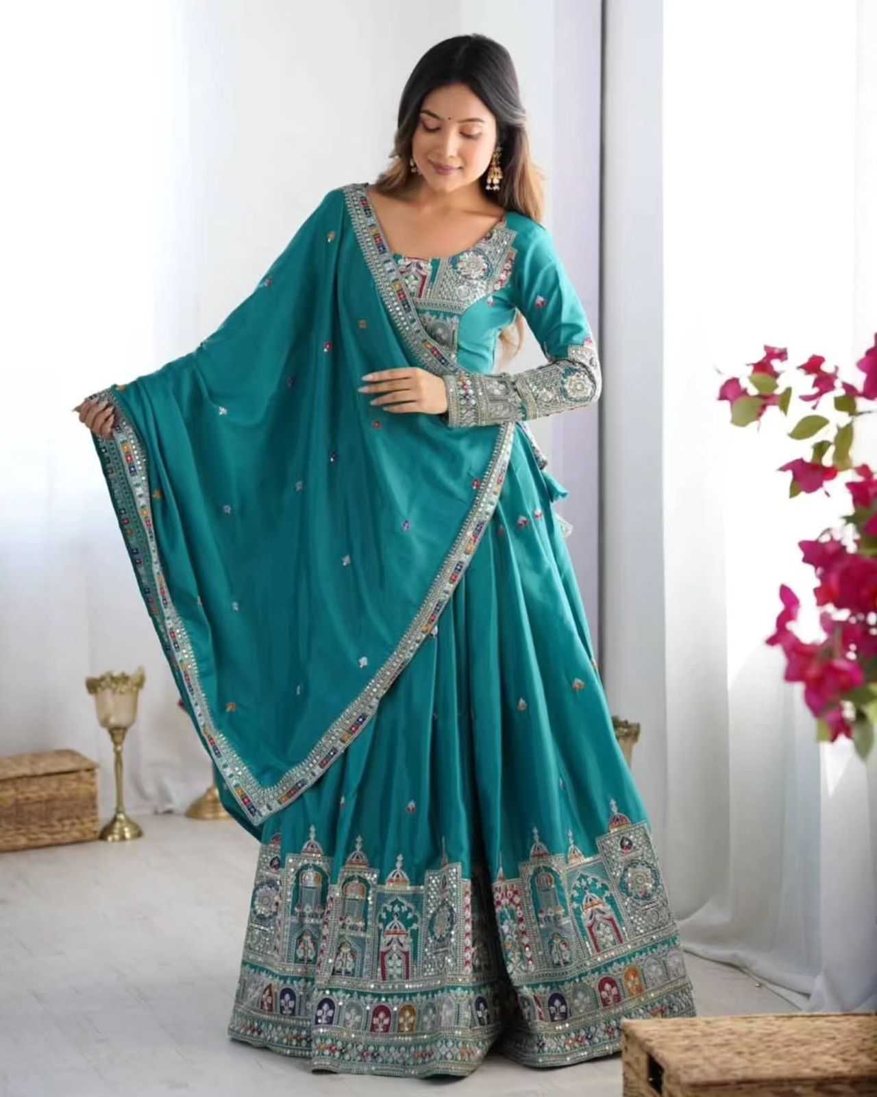 SILK LEHENGA