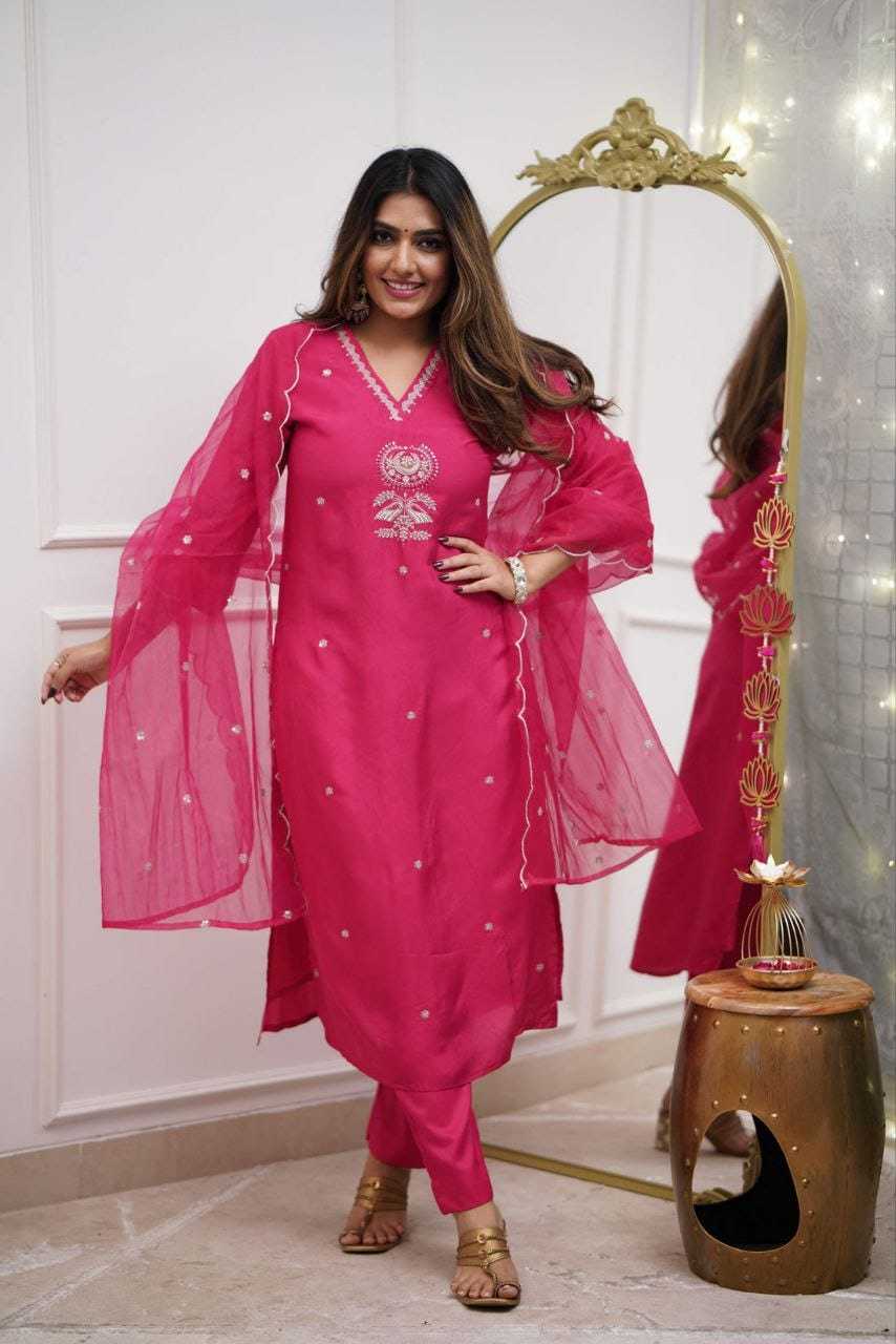 CHANDERI SUIT