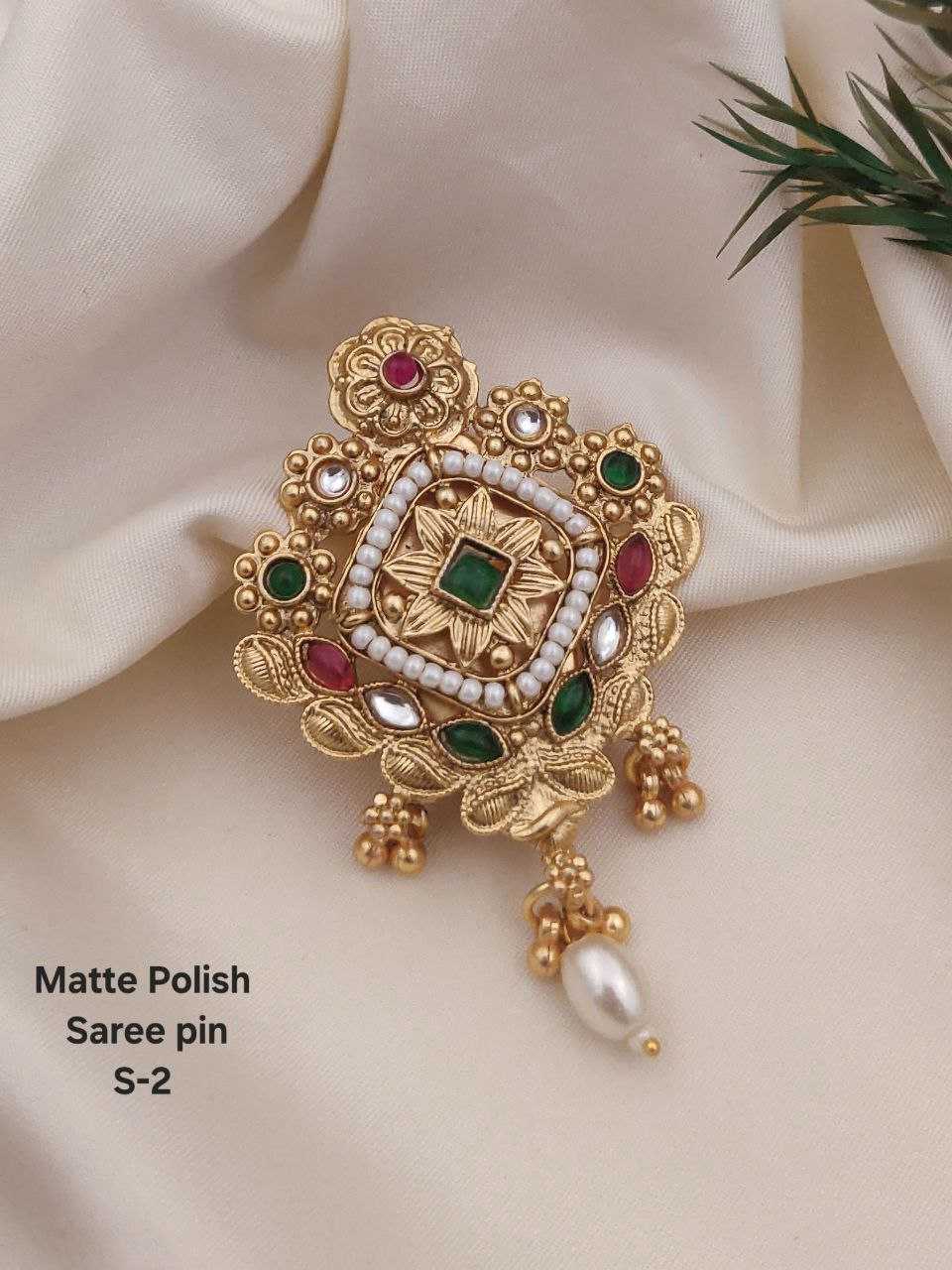 ANTIQUE SAREE PINS